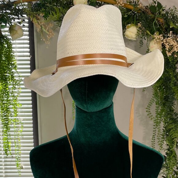 Natural Ohara Straw Cowboy Hat